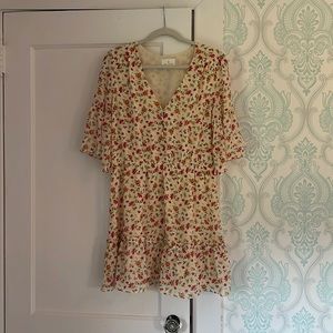 Lost + Wander Floral mini dress 🫶